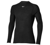 Mizuno Prem Merino Wool Crew Neck LS XL Black Men