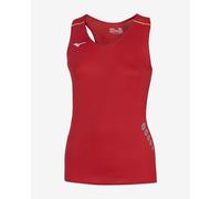 Mizuno Premium Japan Sleeveless T-Shirt Maroon Women - XS