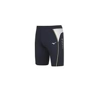 Mizuno Premium Mid Tight - Men's Tights, Mens, Tights, U2EB700214, Navy/White, XL