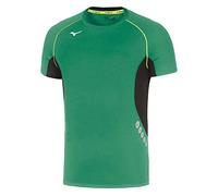 Mizuno Premium Tee Men's T-Shirt, Mens, T-Shirt, U2EA700235, Green/Black, M