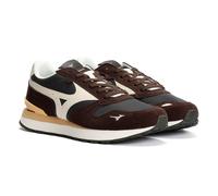 Mizuno Rb87 Suede Black Sand/Summer Sand/Mole Trainers UK 8