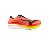 Mizuno - Road running shoes - Hyperwarp Elite Lava Orange/Black/Lightning Yellow for Men - Size 9 UK Orange 9 UK