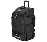 Mizuno Samurai Catcher's Wheel Batpack | Black, Black, One Size, Samurai Catcher's Wheel Batpack