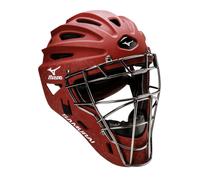 Mizuno Samurai Women's Fastpitch Softball Catcher's Helmet Size 6 1/2 - 7 1/4 Cardinal