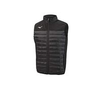Mizuno Sapporo Hybrid Gilet Jacket, Black/White, 4XL
