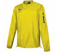 Mizuno Sendai Trad Rain Jacket, Fluorescent Yellow, M