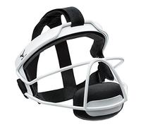 Mizuno Softball Fielders Face Mask, White, S/M