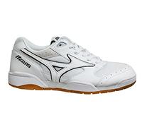 Mizuno Sport Style Court Select OG Leather Low Lace Up Mens Trainers D1GA182801 White