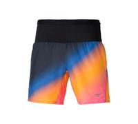 Mizuno Summer Pack Multi Pocket 7inch Running Shorts Men - Orange, Size S