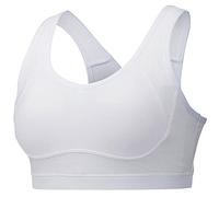 Mizuno Support Bra Sports Bra, Women, White, XS