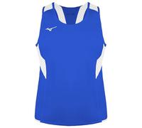 Mizuno Team Authentic Round Neck Blue/White Singlet Vest in Blue | Size: Large Mizuno Blue L