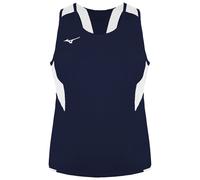 Mizuno Team Authentic Round Neck Navy/White Singlet Vest in Blue | Size: Small Mizuno Blue S
