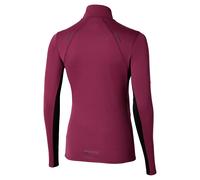 Mizuno Tech Thermal Charge Half Zip Long Sleeve T-shirt Purple S Women