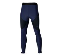 Mizuno Tech Thermal Charge Running Tights Men - Blue, Size S