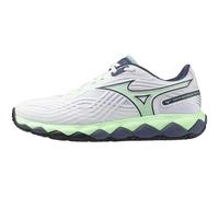 Mizuno Tennis Shoes Wave Enforce Tour 2 AC All Court Lightweight White/Mint/Blue