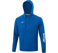 MIZUNO Terry Hoodie Sweatshirt, Royal, 3XL