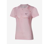Mizuno Trail Graphic Short Sleeve T-Shirt Pastel Pink Women - XS