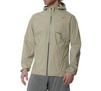 Mizuno Trail Waterproof 20k Hooded Jacket Mens | Elm - Beige / L