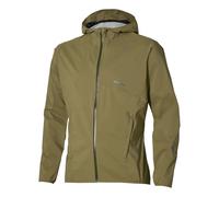 Mizuno Trail Waterproof 20K Running jacket Men - olive, Size S