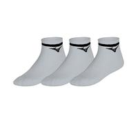 Mizuno Training Mid Sock With Line - 3 Pack 41-43 L White Women