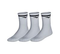 Mizuno Training Socks With Line - 3 Pack 44-46 XL White Women