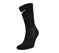 Mizuno Unisex Adult Crew Socks (Pack of 3) (Black) - Size 5-6.5 (UK Shoe)