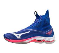 Mizuno Unisex Adults Lightning Neo Volleyball Shoe, Reflexbluec/Silverdpink, 11 UK