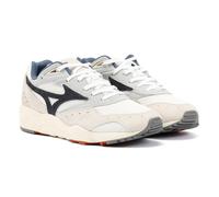 Mizuno Unisex Contender S White/Graphite Trainers Suede - Size UK 8