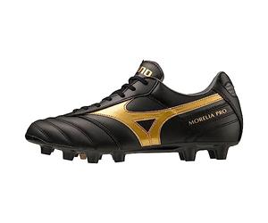 Mizuno Unisex Morelia II PRO, Black/Gold/DarkShadow, 08+