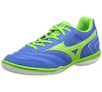 Mizuno Unisex Mrl Sala Club In Futsal Shoe, FrenchBlue/JasmineGreen, 5 UK