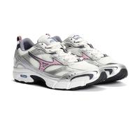 Mizuno Unisex MXR Sport Snow White/Lilac/Silver Trainers - Size UK 5