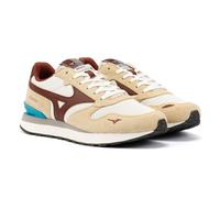 Mizuno Unisex RB87 Birch/Rum Raisin Trainers - Beige Suede - Size UK 7