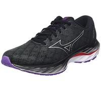 Mizuno Unisex Wave Inspire 19 Road Running Shoe, Black/Silver/Bittersweet, 5 UK
