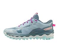 Mizuno Unisex Wave Mujin 9 Trail Running Shoe, Forget-Me-Not/Nimbus Cloud/807 C, 8.5 UK