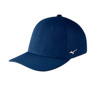 Mizuno Stretch Fitted Team Hat, Small/Medium, Navy