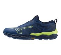 Mizuno Wave Daichi 8 Mens Trail Running Shoes Blue Offroad Cushioned All-Terrain
