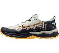 Mizuno Wave Daichi 9 Mens Trail Running Shoes Grey Offroad Cushioned All-Terrain