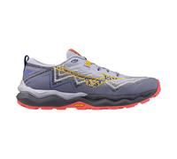 Mizuno Wave Daichi 9 Women's Trail Running Shoes, Icelandic Blue/Citrus/Calypso Coral - 8 UK