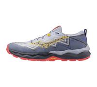 Mizuno Wave Daichi 9 Women's Trail Running Shoes, Icelandic Blue/Citrus/Calypso Coral - 8 UK