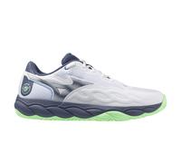 Mizuno Wave Enforce All Court Unisex | White/vintage Indigo/neo Mint - White / Standard / 10