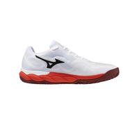 Mizuno Wave Enforce Court CC, Men's Tennis Shoes, White Red, 10.5 UK