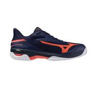 Mizuno Wave Exceed shoes dark blue orange white Clay Court - 43