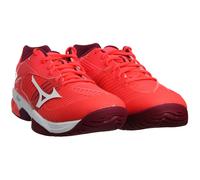 Mizuno Wave Exceed Tour 3 AC Womens Red Tennis Shoes - Size UK 4