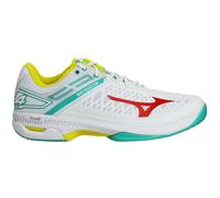 Mizuno Wave Exceed Tour 4 AC Mens White Tennis Shoes - Size UK 6.5