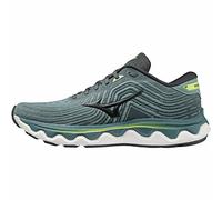 Mizuno Wave Horizon 6 Running ShoesMen, Smoke Blue Ebony Neolime, 8.5 UK