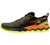 Mizuno Wave Ibuki 5 Mens Trail Running Shoes Green Offroad Cushioned All-Terrain