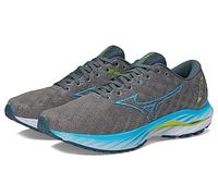 Mizuno Wave Inspire 19, Running Men, Ghost Grey Jet Blue, 8.5 UK
