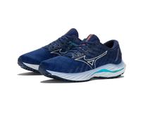 Mizuno Wave Inspire 19 Women's Running Shoes, BDepths/White/Aquarius - 4 UK