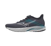 Mizuno Wave Inspire 21 Running Shoes, Odyssey Gray/White/Capri Breeze (UK Footwear Size System, Adult, Men, Numeric, Medium, 12)