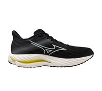 Mizuno Wave Inspire 21 Women's Running Shoes, Black/White/Vibrant Yellow (UK Footwear Size System, Adult, Women, Numeric, Medium, 5)